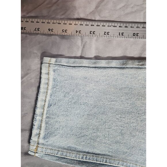 I Love Ugly Men's Light Blue Denim Jeans Size 30 Small "Fear Nothing"(HL91) - Picture 3 of 10